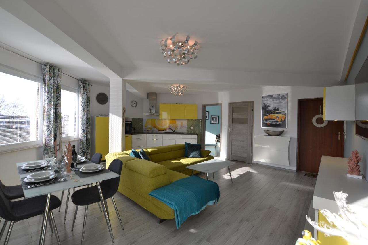 Darlowko Apartament Morski XI Ujście-Darłowskie Kültér fotó