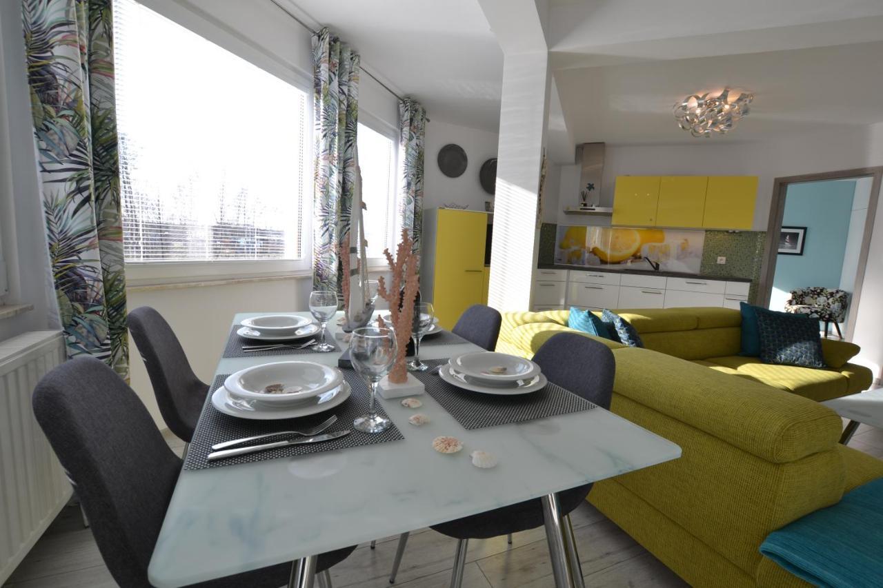 Darlowko Apartament Morski XI Ujście-Darłowskie Kültér fotó