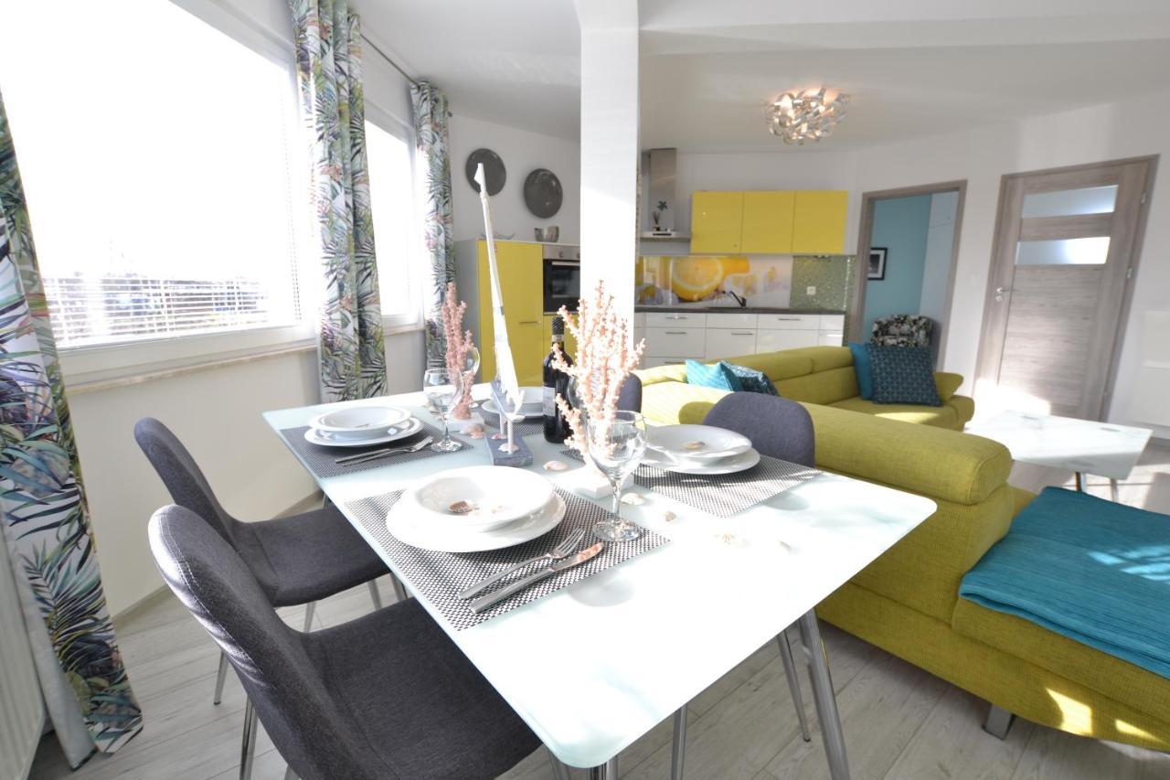 Darlowko Apartament Morski XI Ujście-Darłowskie Kültér fotó