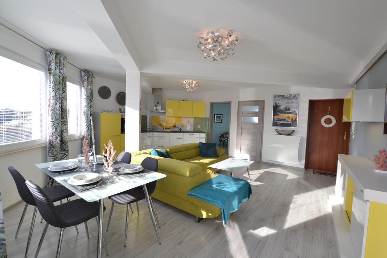 Darlowko Apartament Morski XI Ujście-Darłowskie Kültér fotó