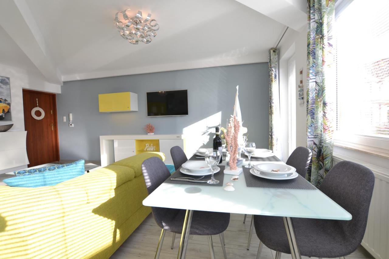 Darlowko Apartament Morski XI Ujście-Darłowskie Kültér fotó