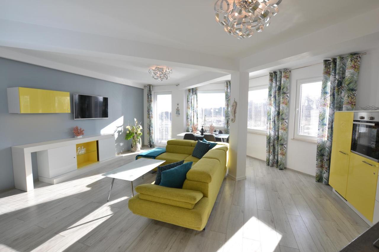 Darlowko Apartament Morski XI Ujście-Darłowskie Kültér fotó