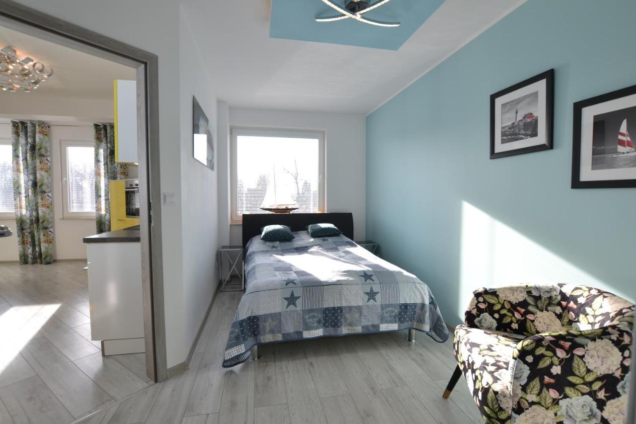 Darlowko Apartament Morski XI Ujście-Darłowskie Kültér fotó